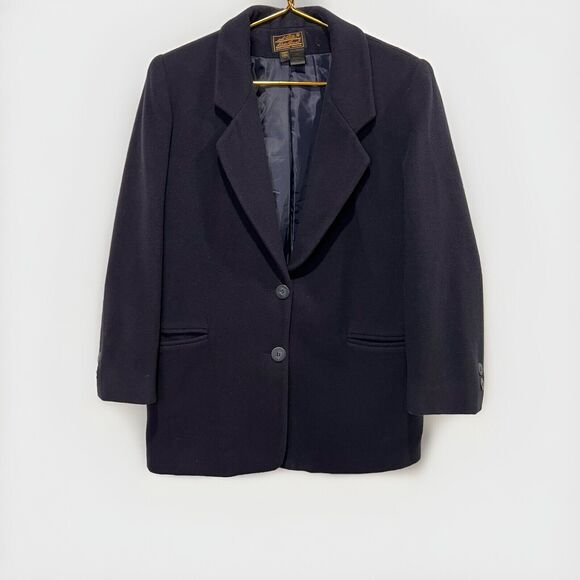 Vintage Eddie Bauer Wool Women’s Blazer Size Medium Petite - Picture 1 of 8